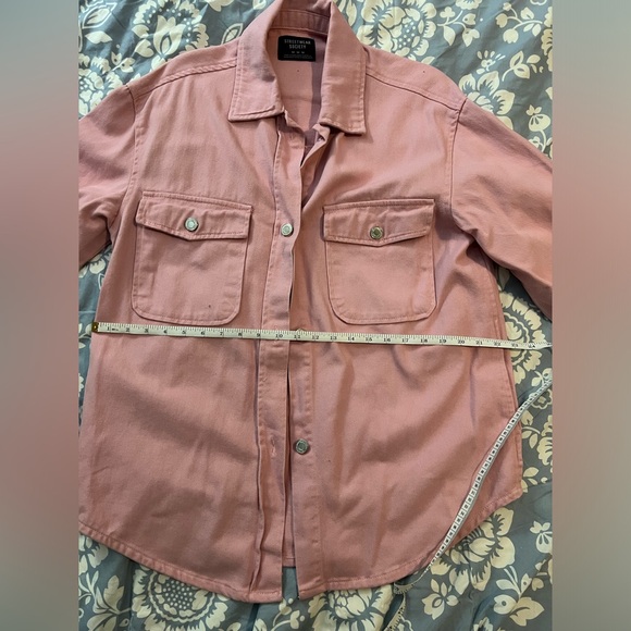 Pink Boyfriend Style Jacket - Picture 3 of 3